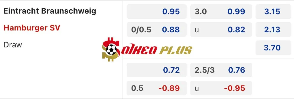 Soi Kèo Dự Đoán: Braunschweig vs Hamburger, 0h30 ngày 09/11/2024