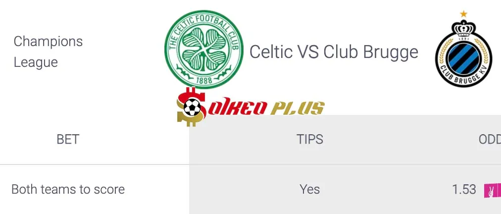 Soi Kèo Dự Đoán: Celtic vs Club Brugge, 3h ngày 28/11/2024