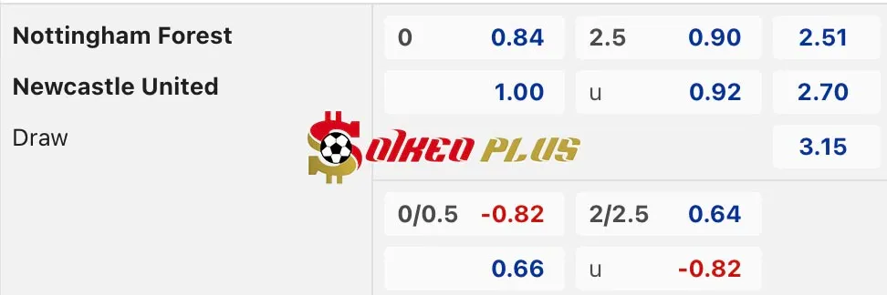 Soi Kèo Dự Đoán: Nottingham vs Newcastle, 21h ngày 10/11/2024
