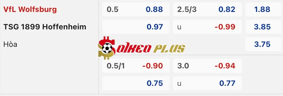 Soi Kèo Dự Đoán: Wolfsburg vs Hoffenheim, 0h ngày 05/12/2024